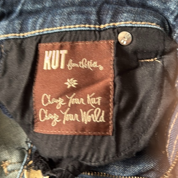 Kut from the Kloth Catherine Boyfriend Jeans Women’s Sz 4 EUC Medium Wash - Picture 12 of 14